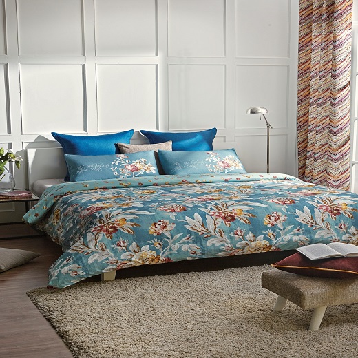 Fleurs Double Bedcover Set